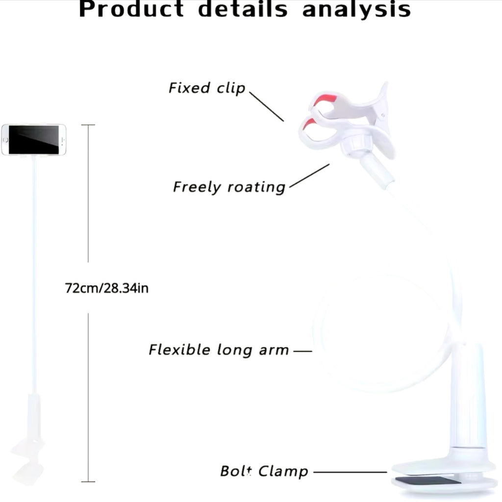 Fleksibel Mobilholder – Håndfri bruk med perfekt vinkel