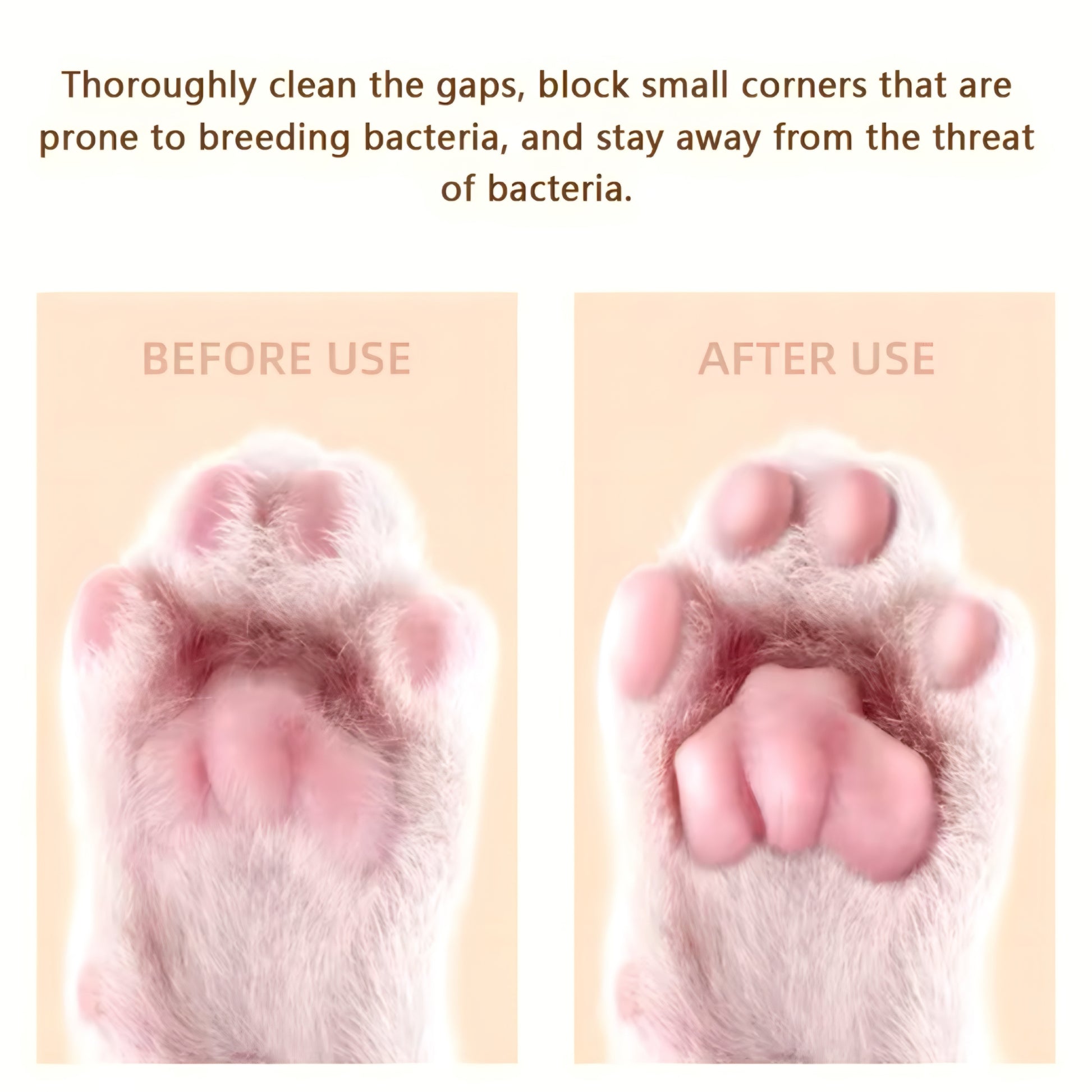 USB Pote-trimmer med LED-lys – For presis og skånsom pelsstell