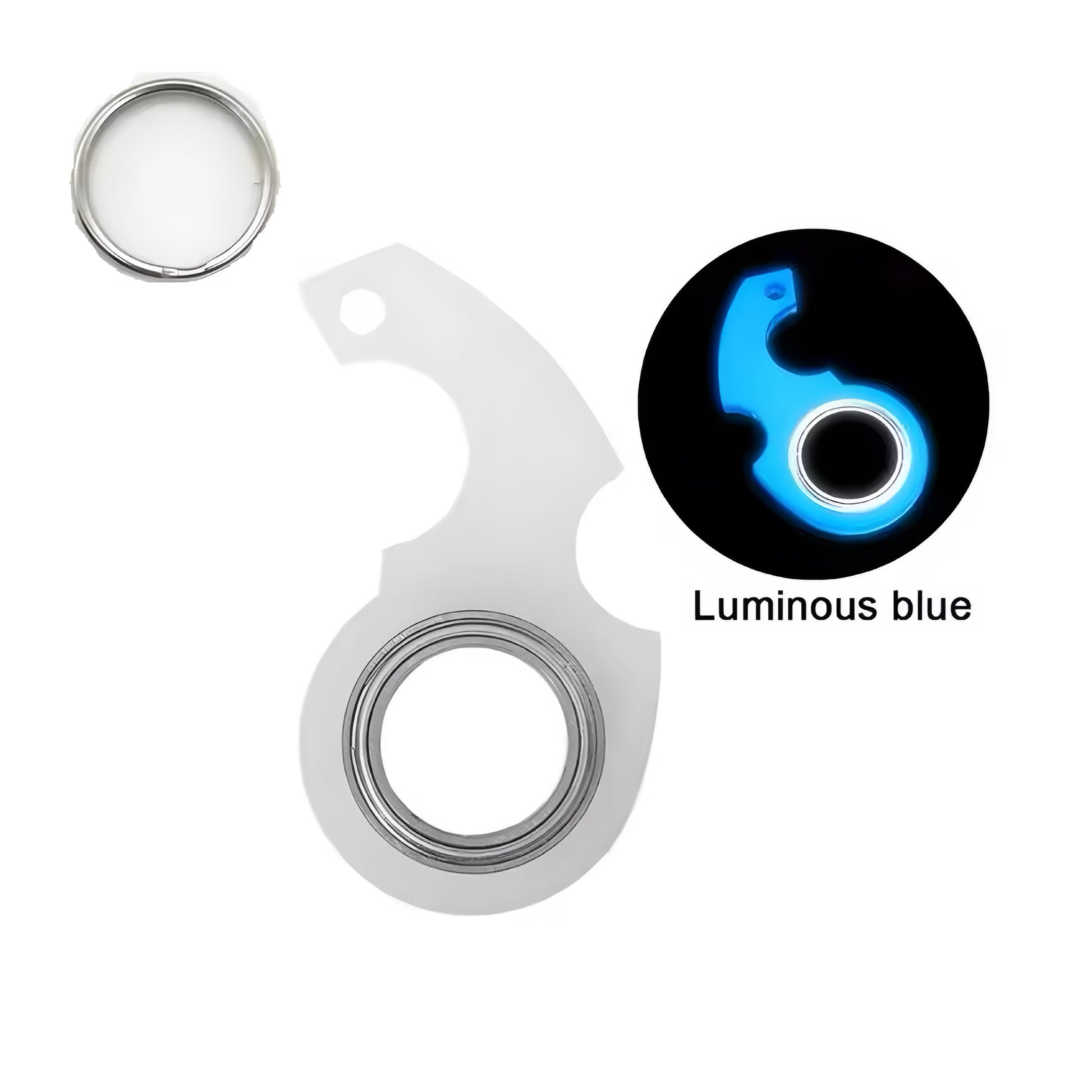 Fidget Spinner Nøkkelring