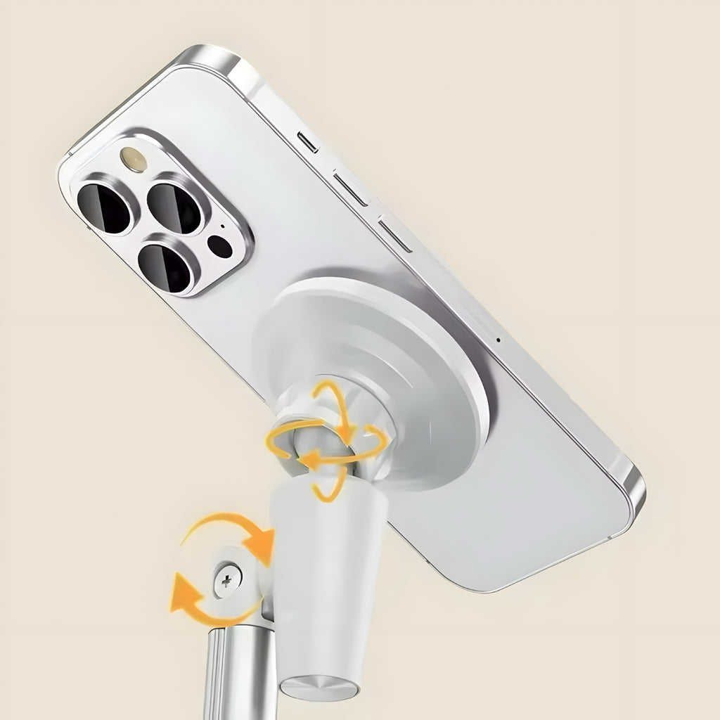 Aluminiumsstativ med Magnet – Justerbart og Elegant