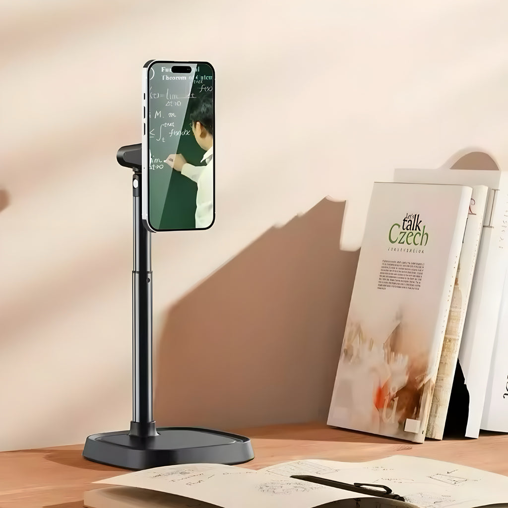 Aluminiumsstativ med Magnet – Justerbart og Elegant