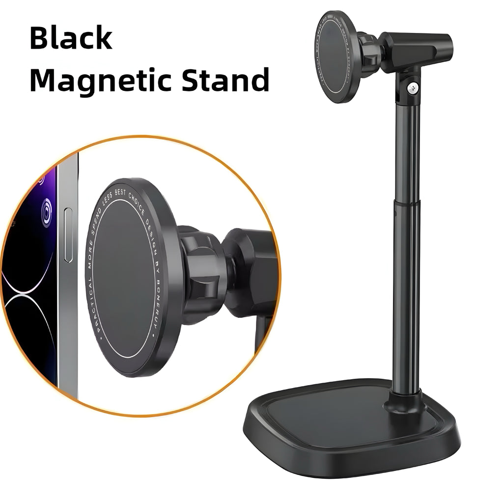 Aluminiumsstativ med Magnet – Justerbart og Elegant