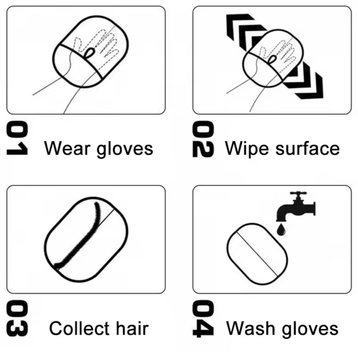 Fjern dyrehår enkelt – med én naturlig bevegelse