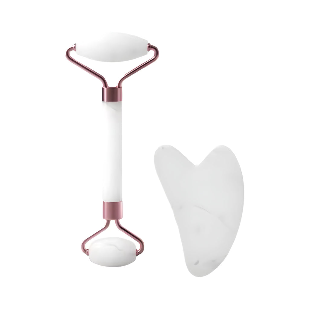 Roller & Gua Sha Sett – Naturlig ansiktspleie. Resultater du ser og føler
