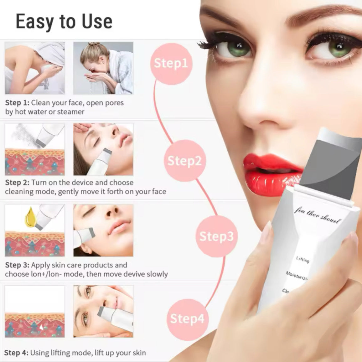 Elektrisk Hudskrubber – Glattere hud. Sunnere glød.